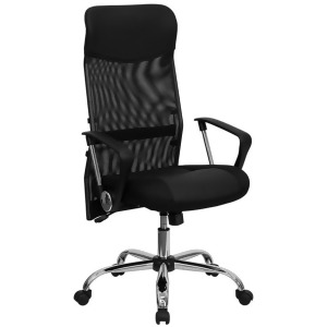 Flash Furniture Bonded Leather Office Chair Black Bt-905-gg - All