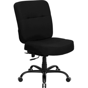 Flash Furniture Big And Tall Office Chair Black Wl-735syg-bk-gg - All