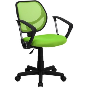 Flash Furniture Green Mesh Chair Green Wa-3074-gn-a-gg - All