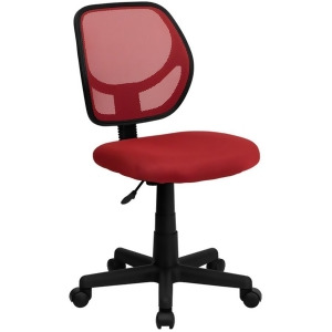Flash Furniture Red Mesh Chair Red Wa-3074-rd-gg - All