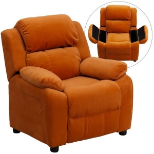 Flash Furniture Orange Kids Recliner Orange Bt-7985-kid-mic-org-gg - All