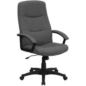 Flash Furniture Gray Fabric Office Chair Gray Bt-134a-gy-gg - All