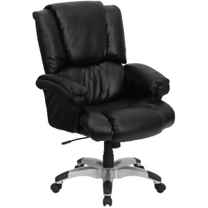 Flash Furniture Bonded Leather Office Chair Black Go-958-bk-gg - All