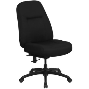 Flash Furniture Big And Tall Office Chair Black Wl-726mg-bk-gg - All