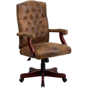 Flash Furniture Brown Fabric Office Chair Brown 802-Brn-gg - All