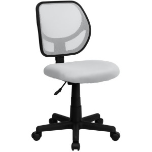 Flash Furniture White Mesh Chair White Wa-3074-wht-gg - All