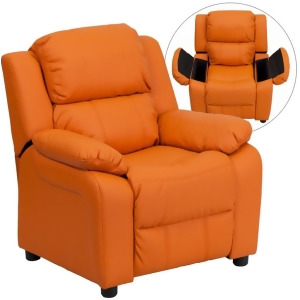 Flash Furniture Orange Kids Recliner Orange Bt-7985-kid-orange-gg - All