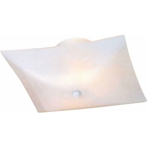 Volume Lighting 3-Light White Flush Mount Ceiling Fixture White V1916-6 - All
