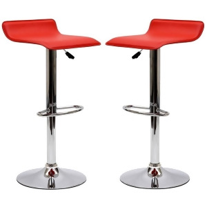 Modway Furniture Gloria Bar Stool Set Of 2 Red Eei-937-red - All
