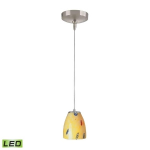 Elk Lighting Low Voltage Led Collection 1 Light Pendant Pf1000-1-led-bn-yw - All