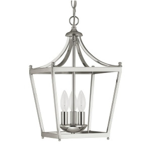 Capital Lighting The Stanton Collection 3 Light Foyer Polished Nickel 4036Pn - All