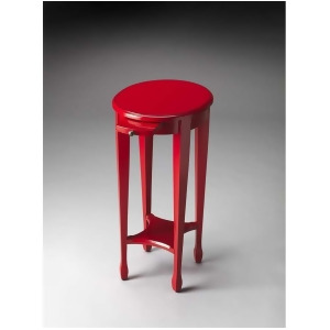 Butler Arielle Red Round Accent Table Red 1483293 - All