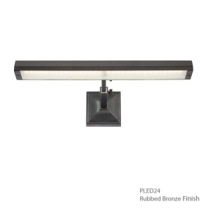 Wac dweLED Hemmingway 14 Led Picture Light Rubbed Bronze Pl-led14-27-rb - All