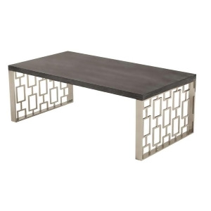 Armen Living A'melas Collection Skyline Coffee Table Charcoal Lcskcoblmt - All