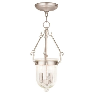 Livex Lighting Coventry Pendants Brushed Nickel 50513-91 - All
