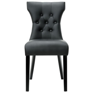 Modway Furniture Silhouette Dining Side Chair Black Eei-812-blk - All