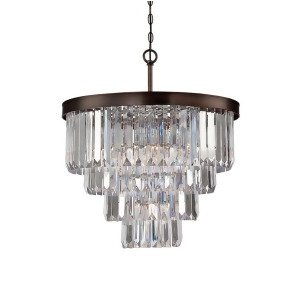 Savoy House Tierney 6 Light Chandelier Burnished Bronze 1-9800-6-28 - All