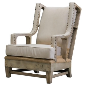 Uttermost Schafer Linen Armchair 23615 - All