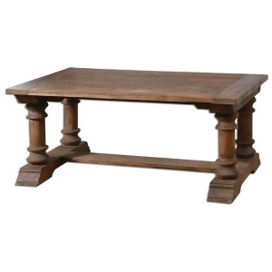 Uttermost Saturia Wooden Coffee Table 24342 - All