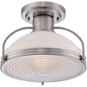 Quoizel Fixture Semi-Flush Mount in Brushed Nickel Qf1678bn - All