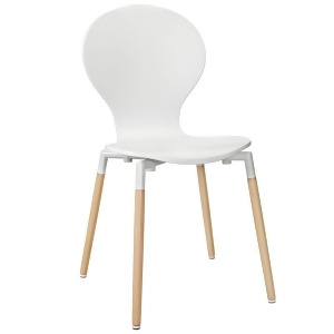 Modway Furniture Path Dining Chair White Eei-1053-whi - All