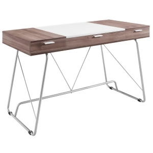 Modway Furniture Panel Office Desk Birch Eei-1321-bir - All