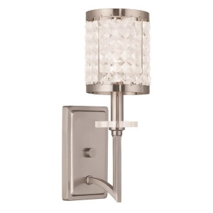 Livex Lighting Grammercy Wall Sconces Brushed Nickel 50561-91 - All