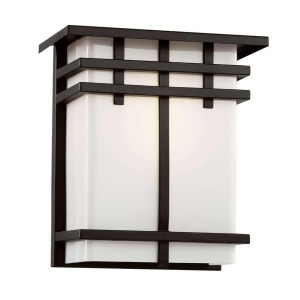 Trans Globe Cityscape Square 9 Patio Light Silver and Frosted Glass 40202Sl - All