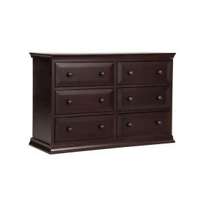 Davinci Signature 6 Drawer Double Dresser Dark Java M4426dj - All