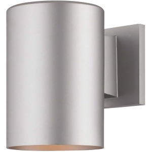 Volume Lighting 1-Light Silver Grey Outdoor Wall Sconce Silver Grey V9625-20 - All