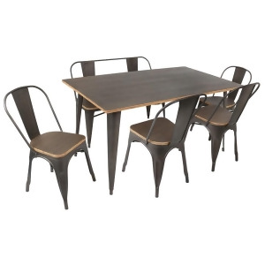 Lumisource Dining Set Ds-tw-or6036e6 - All
