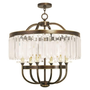 Livex Lighting Ashton Chandeliers Hand Painted Palacial Bronze 50546-64 - All