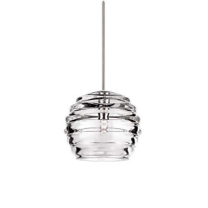 Wac Lighting Clarity Led Pendant with Chrome Canopy Chrome Mp-led916-cl-ch - All