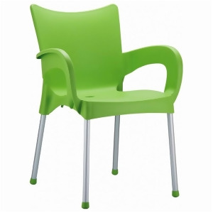 Compamia Romeo Resin Dining Arm Chair Apple Green Isp043-app - All