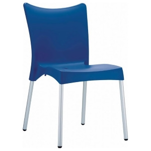 Compamia Juliette Resin Dining Chair Dark Blue Isp045-dbl - All