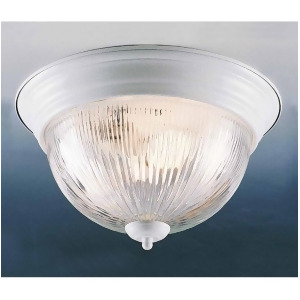 Volume Lighting 2-Light White Flush Mount Ceiling Fixture White V7212-6 - All