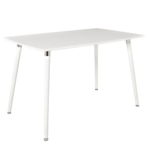 Modway Furniture Lode Dining Table White Eei-1094-whi - All
