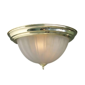 Woodbridge Lighting 31006 Flush Mount Ceiling Light Polished Brass 31006-Pbr - All
