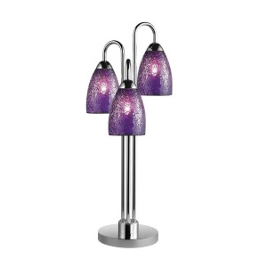 Woodbridge Lighting Table Lamp 13283Chr-m20pur - All