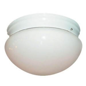Woodbridge Lighting 30000 Basic Flush Mount Ceiling Light White 30000-Wht - All