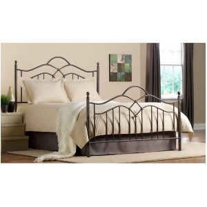Hillsdale Furniture Oklahoma Bed Set King w/Rails Bronze 1300Bkr - All