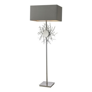 Dimond Lighting 62' Cesano Abstract Formed Metalwork Floor Lamp Polished Nickel - All