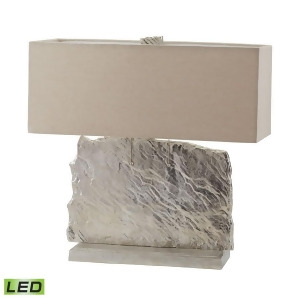 Dimond Lighting 24 Slate Slab Led Table Lamp in Nickel 468-026-Led - All
