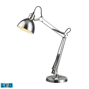Dimond Lighting 17 Ingleside Adjustable Led Table Lamp in Chrome D2176-led - All