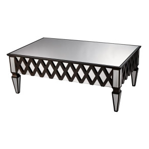 Sterling Industries London Coffee Table Black Silver 6043677 - All