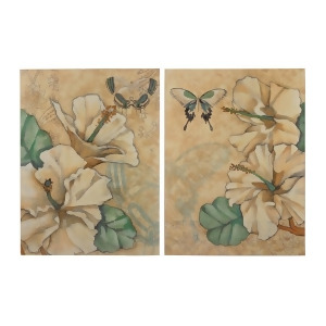 Sterling Industries Set Of 2 Printed Metal Wall Decor Panels Print On Metal 138-158-S2 - All