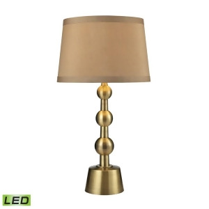 Dimond Lighting 31 Montpelier Led Table Lamp in Aged Brass D2697-led - All