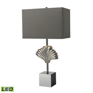 Dimond Lighting 27 Vergato Solid Brass Led Table Lamp in Polished Chrome D2675-led - All