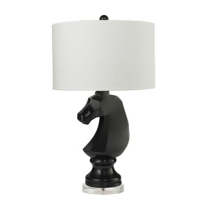 Dimond Lighting 28 Dark Knight Table Lamp in Gloss Black D2592 - All