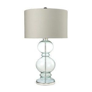 Dimond Lighting 32 Curvy Glass Table Lamp in Light Blue D2556 - All